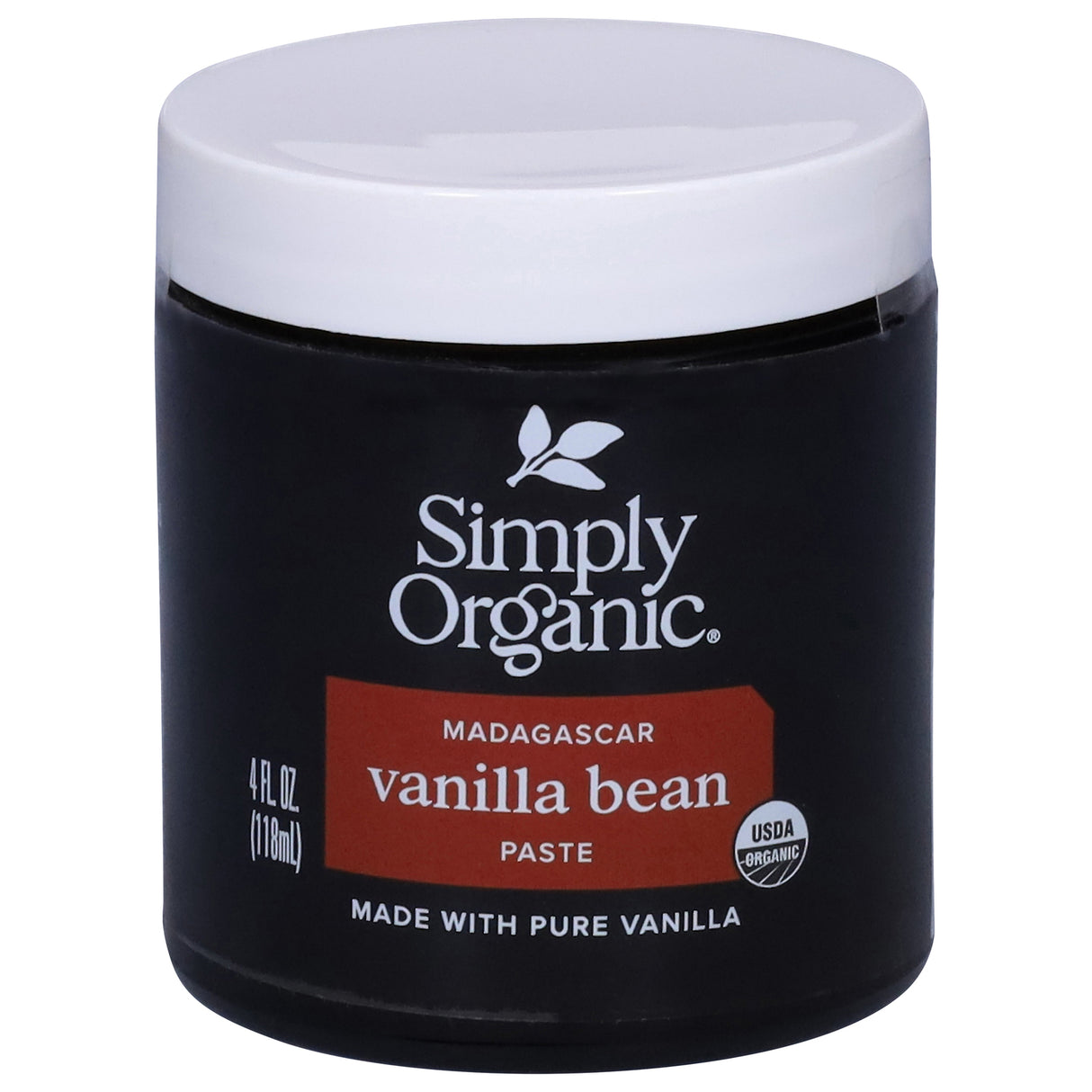 Simply Organic Vanilla Bean Paste - 6 x 4 oz - Organic Vanilla Flavor