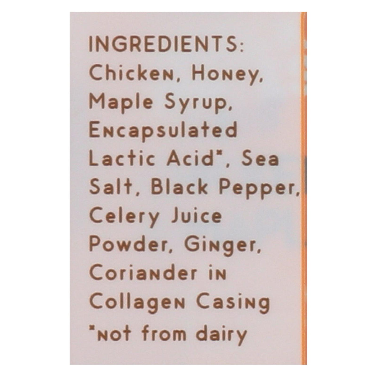 The New Primal Snack Mates Chicken Maple - Case of 8, 2.5 Oz - Cozy Farm