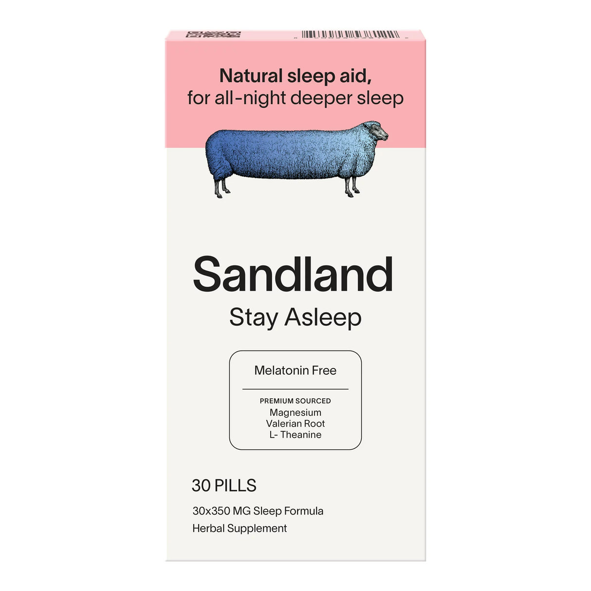 Sandland Stay Asleep Melatonin Supplement - 1-30 count - Cozy Farm