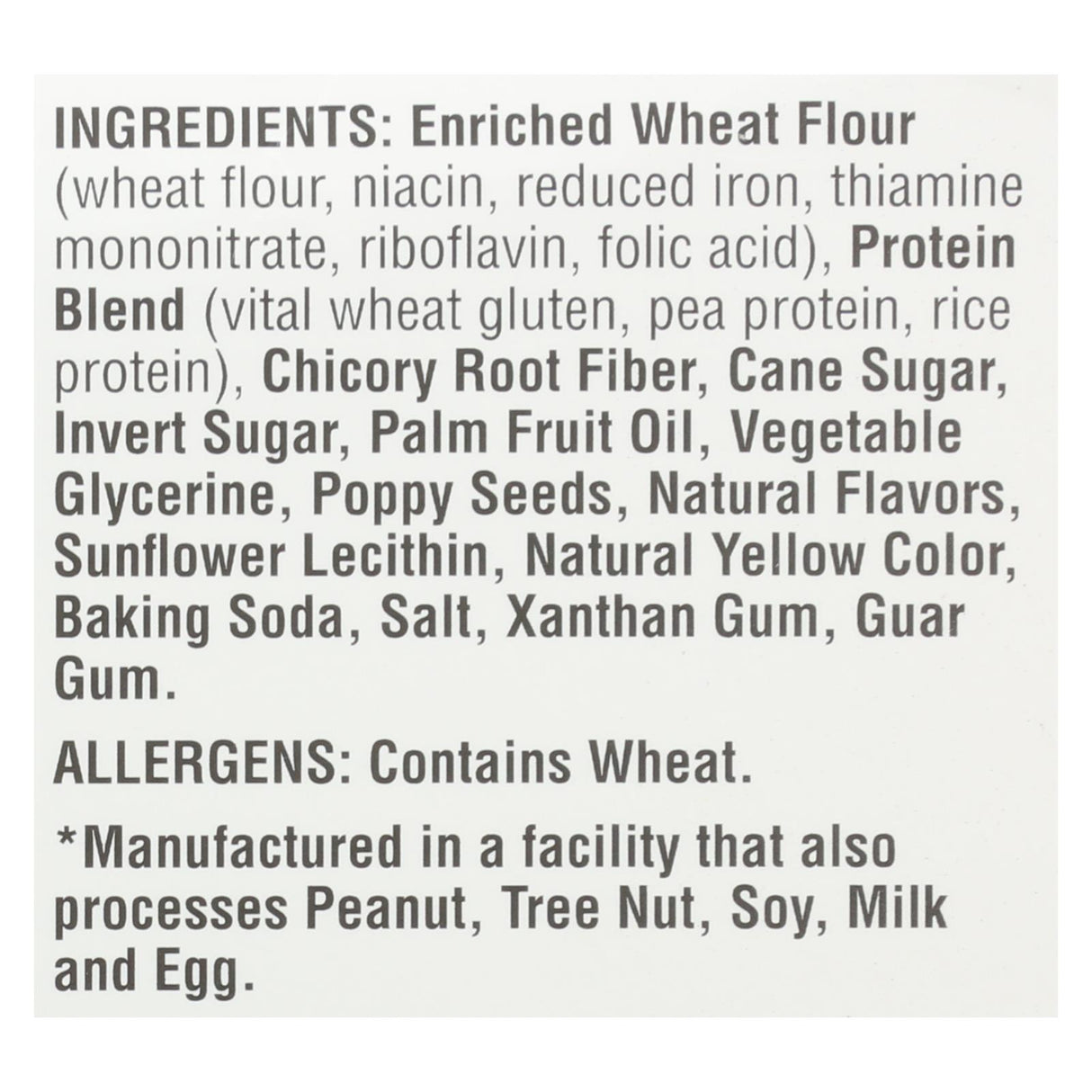 Lenny & Larry's Lemon Poppyseed The Complete Cookie, 4 Oz., Pack of 12 - Cozy Farm