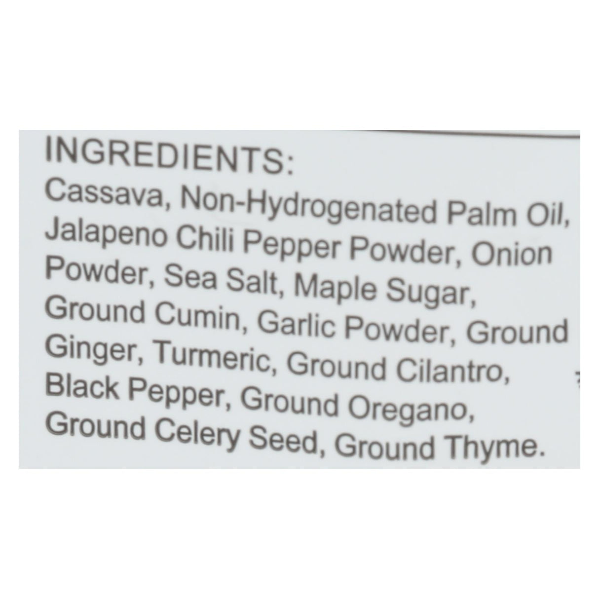 Artisan Tropic - Cassava Strips Jalapeno - Case Of 12 - 4.5 Oz - Cozy Farm