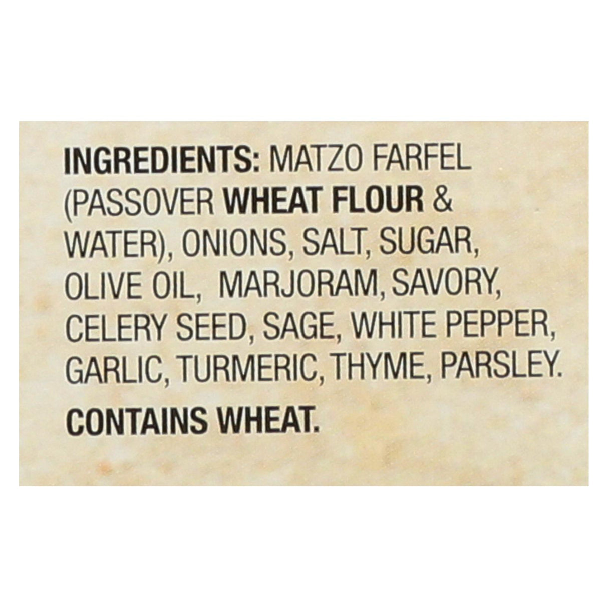 Streit's Classic Seasoned Stuffing Mix - Case of 12 - 6.5 Oz Each - Cozy Farm