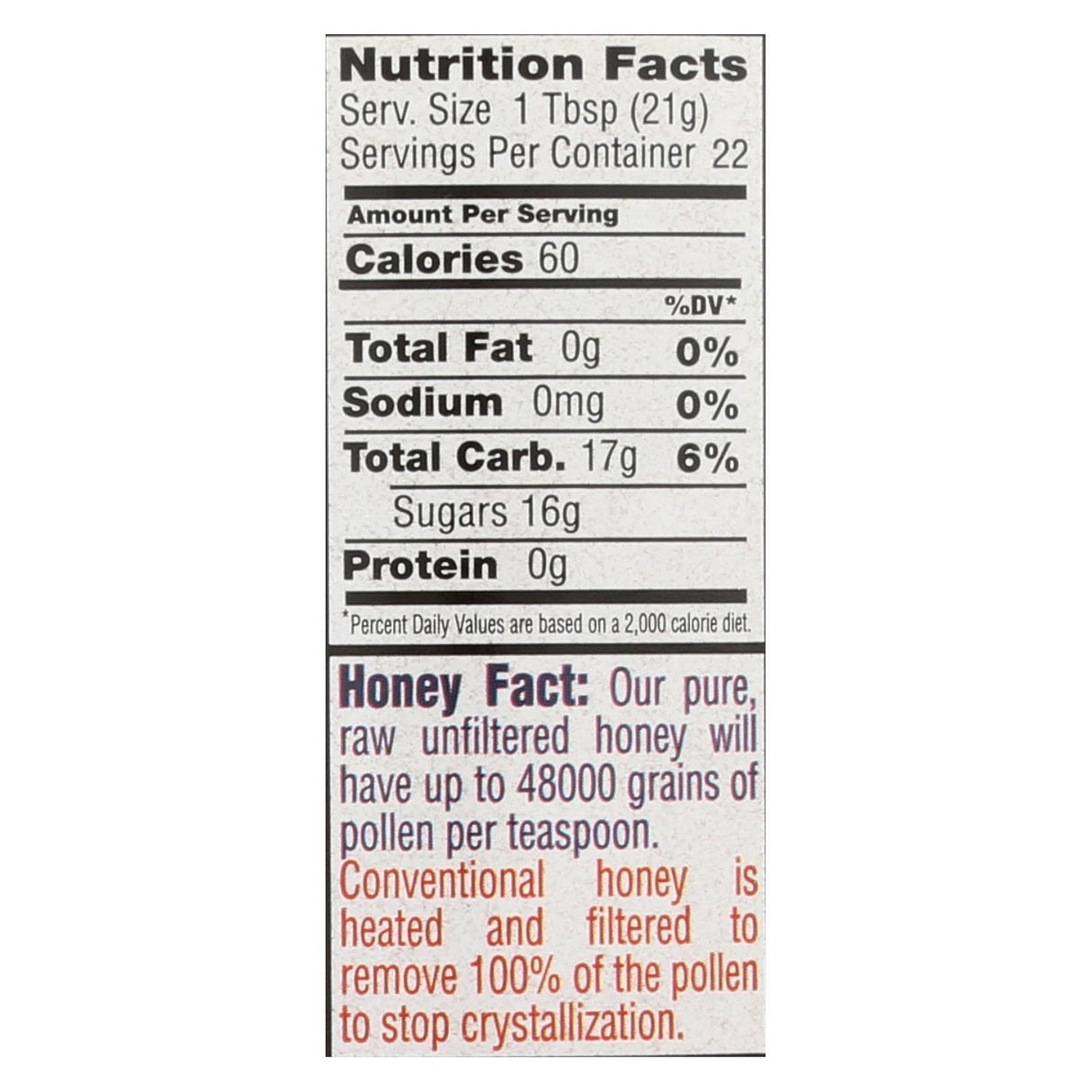 Bee Flower and Sun Honey - 12 lb. Star Thistle Blossom Case - Cozy Farm