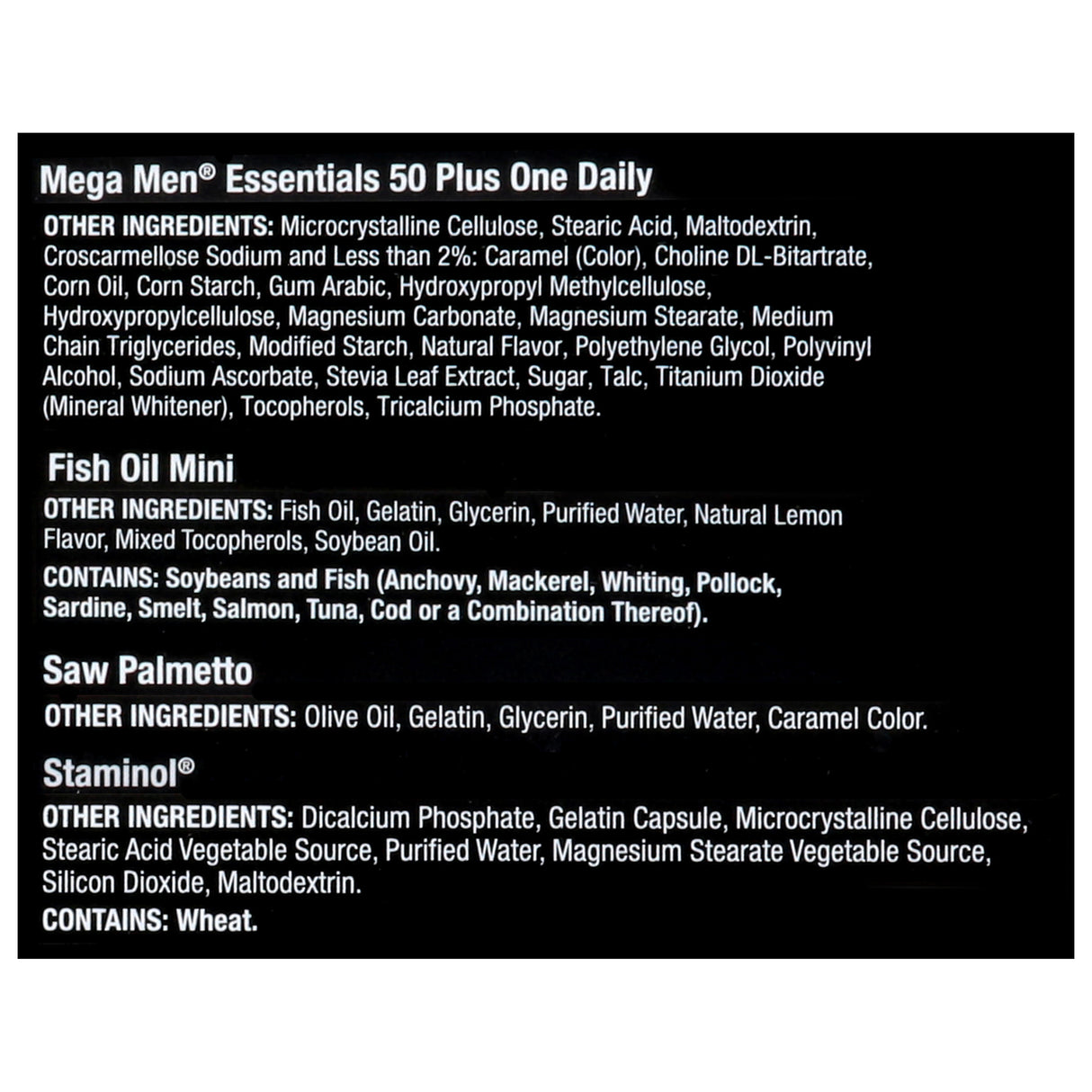 Gnc - Vitapak Mega Men 50 Plus - Case Of 3-30 Ct - Cozy Farm