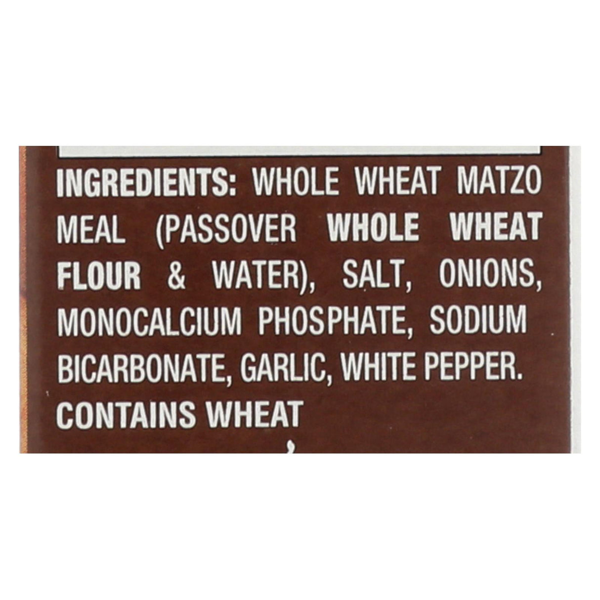 Streit's, Premium Whole Wheat Matzo Ball Mix, Kosher Certified, Case of 12 - 4.5 Oz - Cozy Farm