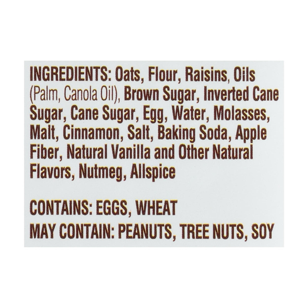 Matt's Cookies - Cookies Oatmeal Raisin - Case Of 6-10.5 Oz - Cozy Farm