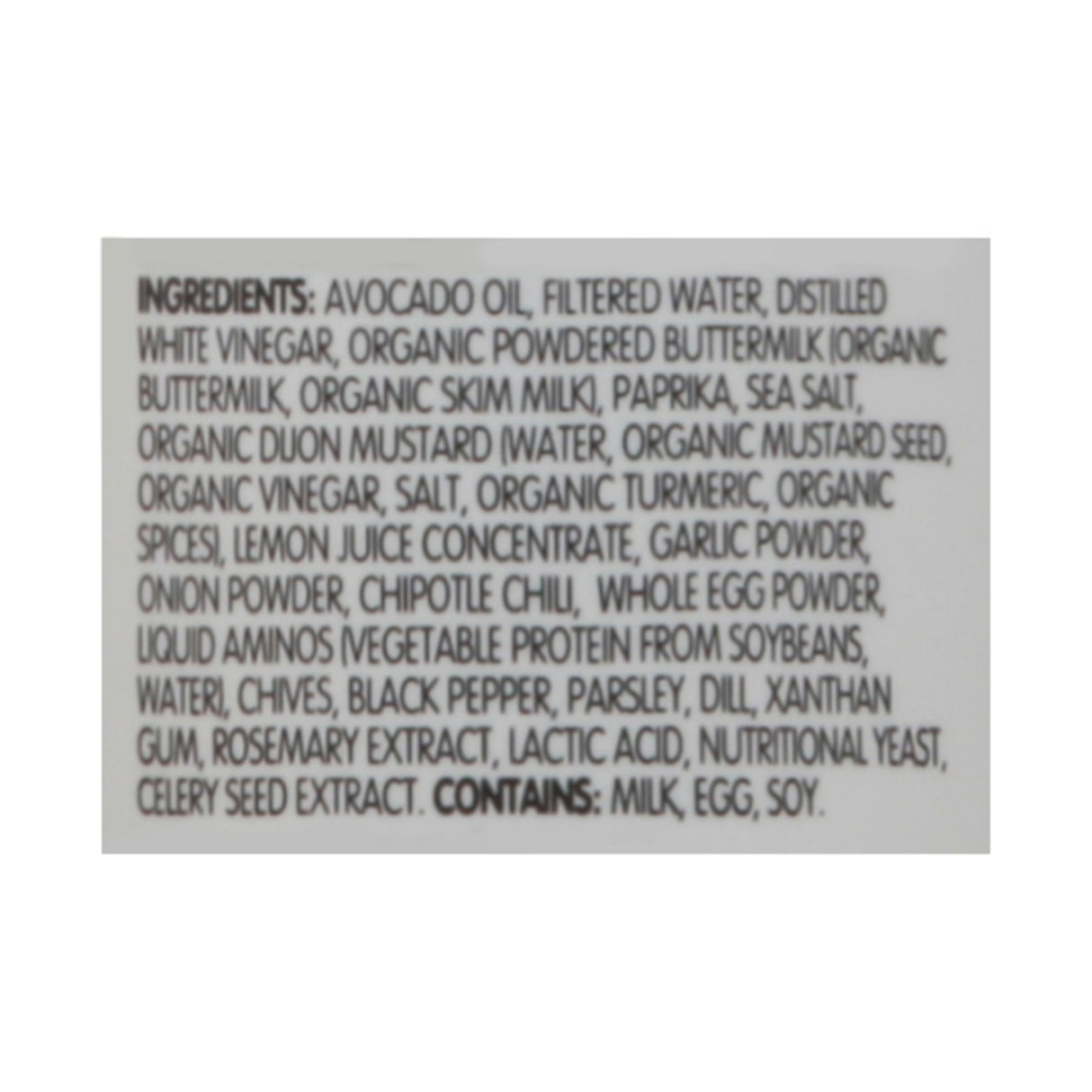 Chosen Foods - Drsng/mrnd Chptl Ranch - Case Of 6-8 Fz - Cozy Farm