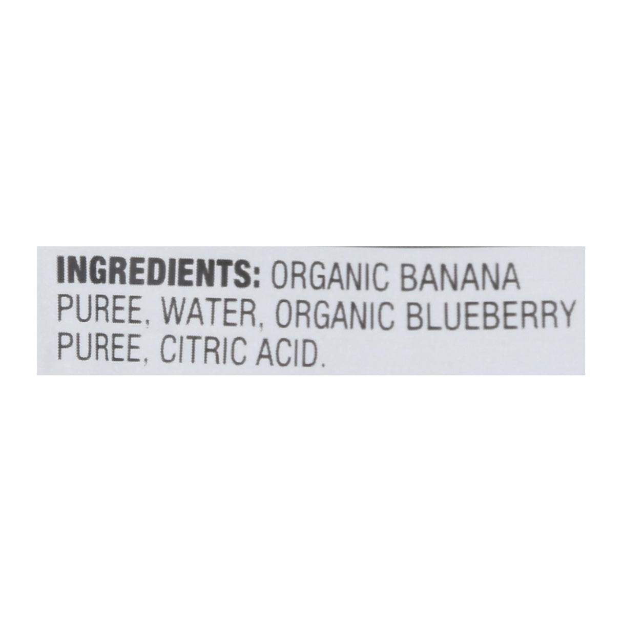 Earth's Best Organic Banana Blueberry Baby Food Puree - Stage 2 - Case Of 12 - 4 Oz. - Cozy Farm