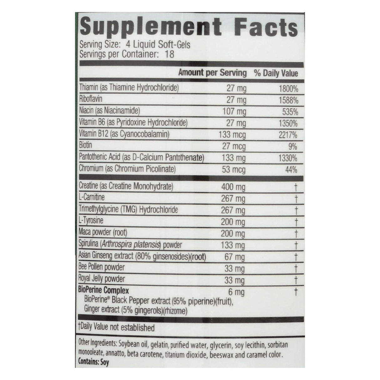 Irwin Naturals - Triple-boost Caff Energy - 1 Each-75 Sgel - Cozy Farm