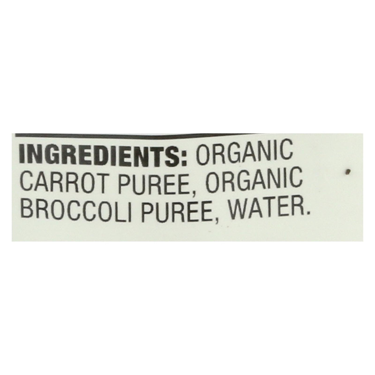 Earth's Best Organic Carrots And Broccoli Baby Food Puree - Stage 2 - Case Of 12 - 3.5 Oz. - Cozy Farm