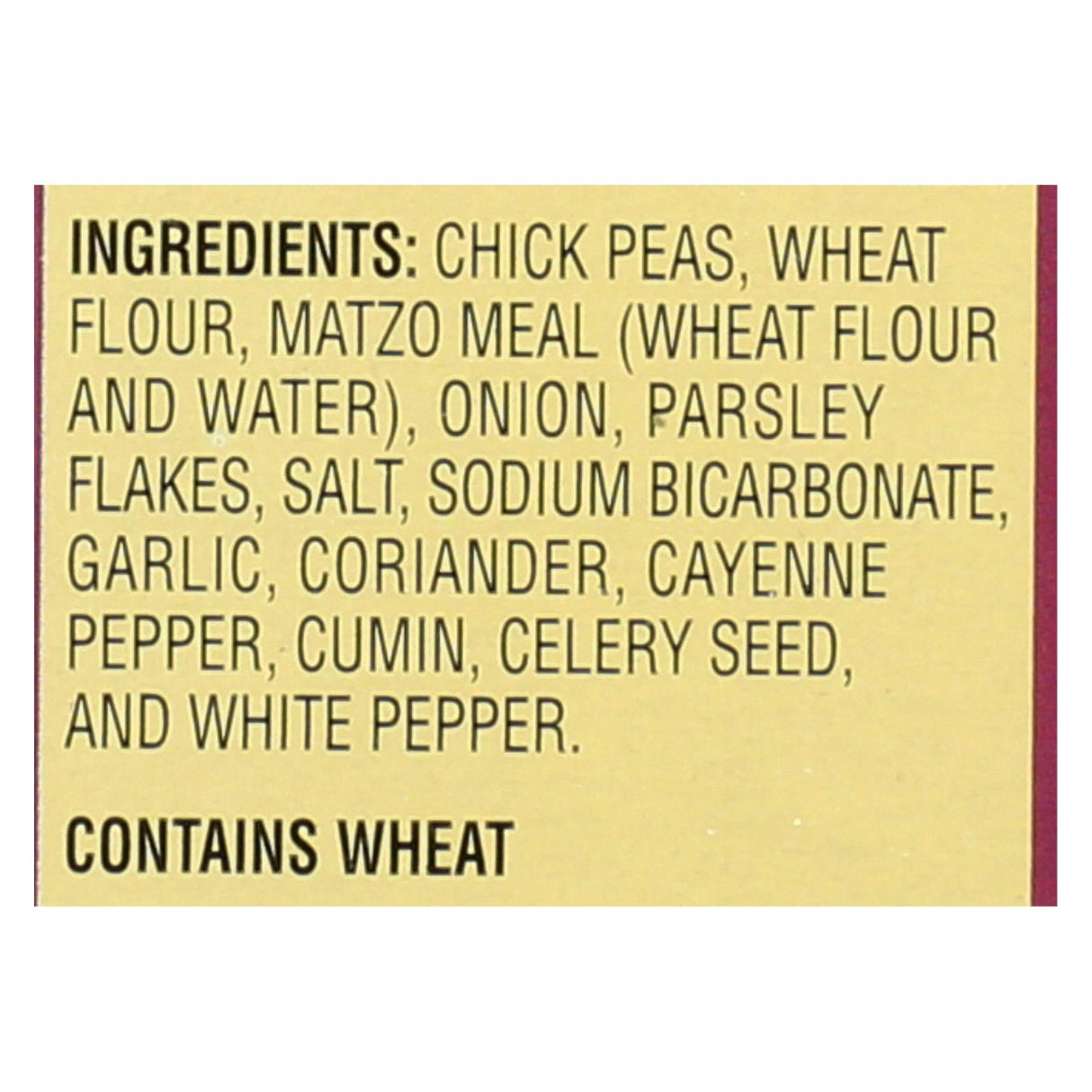 Manischewitz - Falafel Mediterranean Snack Mix - Case Of 12 - 6.4 Oz. - Cozy Farm