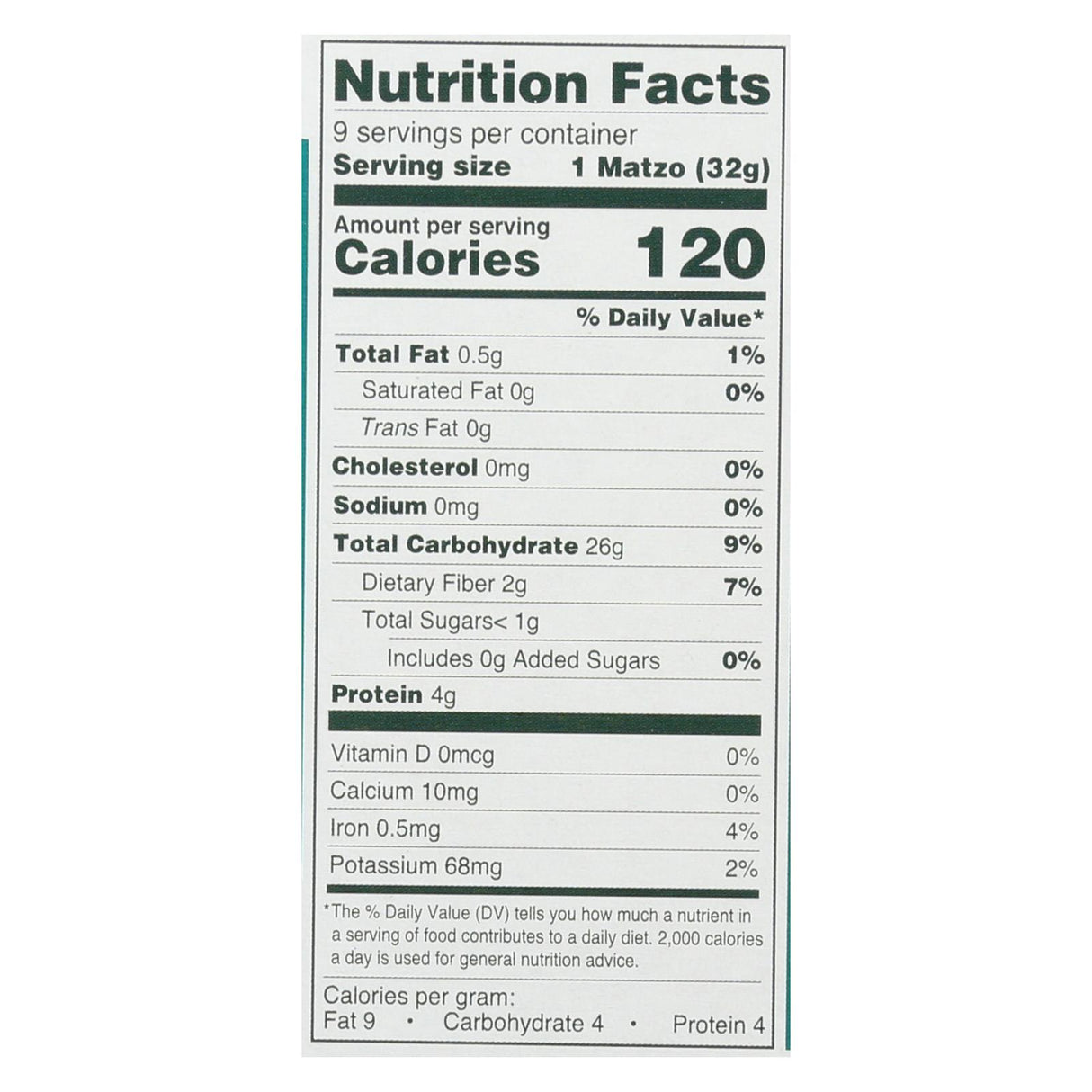 Manischewitz - Thin Tea Matzo - Case Of 12 - 10 Oz. - Cozy Farm