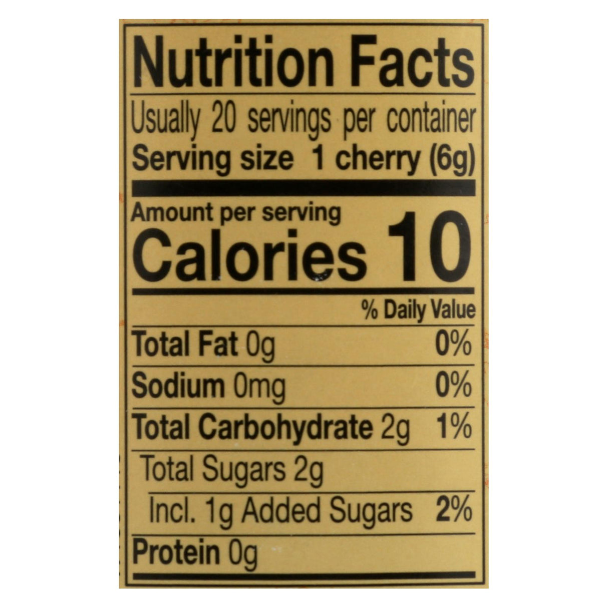 Reese Cherry - Maraschino - Green With Stems - Case Of 12 - 10 Oz - Cozy Farm