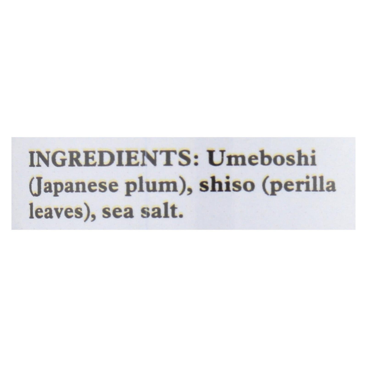 Emperor's Kitchen Umeboshi Plum Paste - Case Of 12 - 6 Oz - Cozy Farm