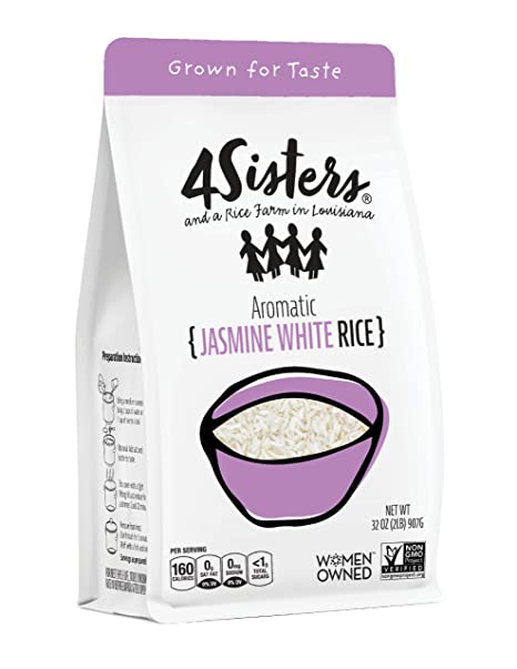4 Sisters - Rice Xtra Lg Jasmine (Pack of 6) 2 lb - Cozy Farm 