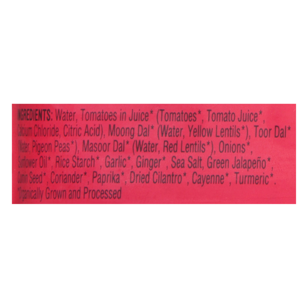 Maya Kaimal Dal - Lentil, Tomato & Garlic (Pack of 6) - 10 oz - Indian Simmer Sauce