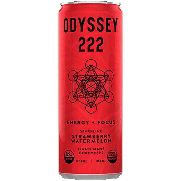 Odyssey - Spark Energy Strawberry Watermelon, 12 fl oz (12 Pack) - Kosher Energy Drink