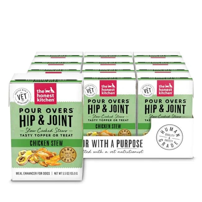 The Honest Kitchen - Hip Joint Chicken Stew, 5.5 oz (Pack of 12) - Dog Food Case