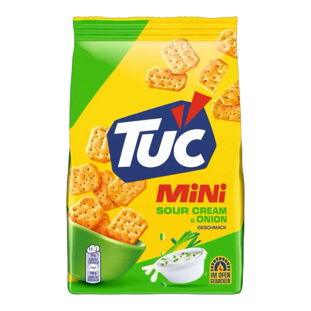 Tuc Mini Crackers Sour Cream & Onion 120g