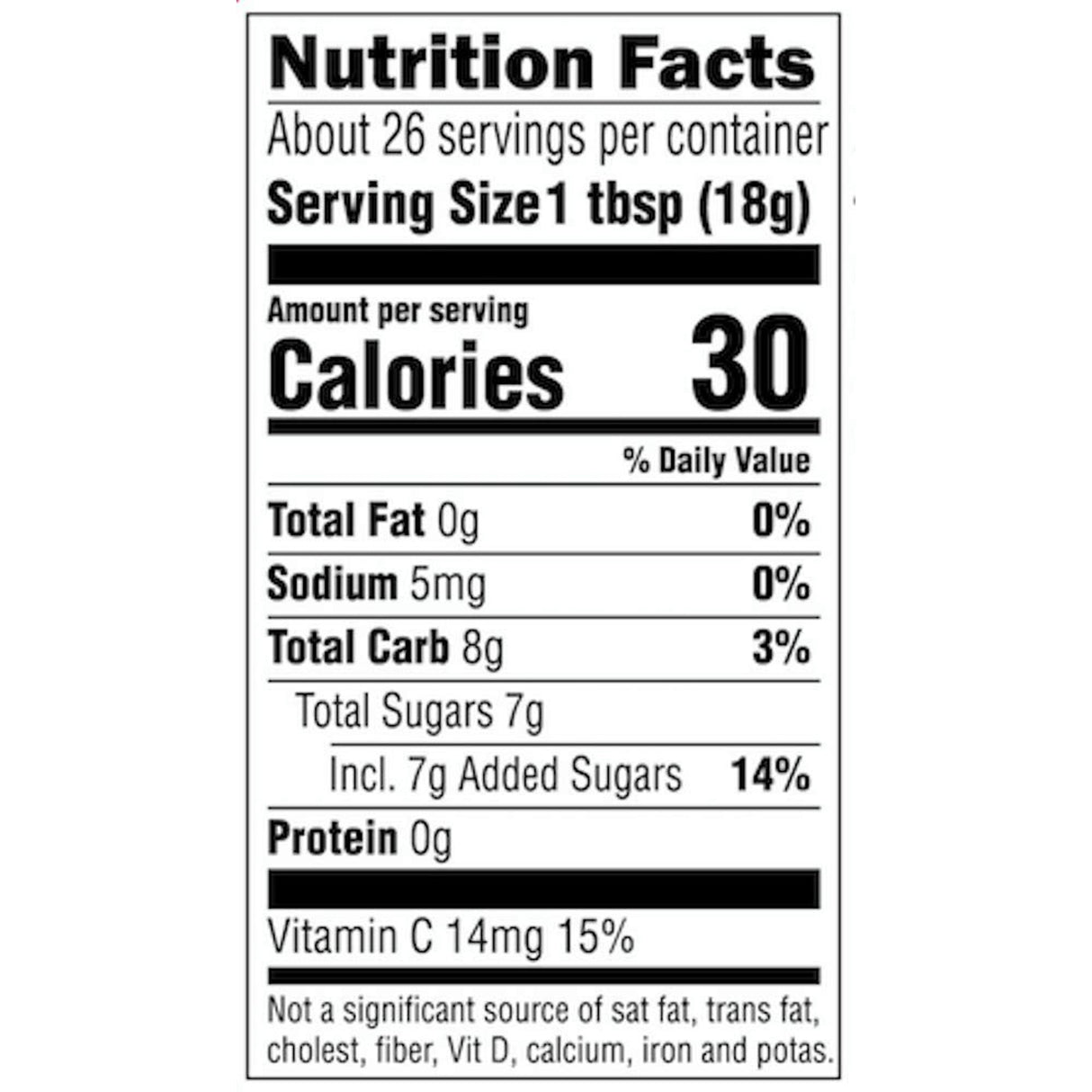 Crofters Peach Premium Spread - 16.5 Oz Case - Cozy Farm