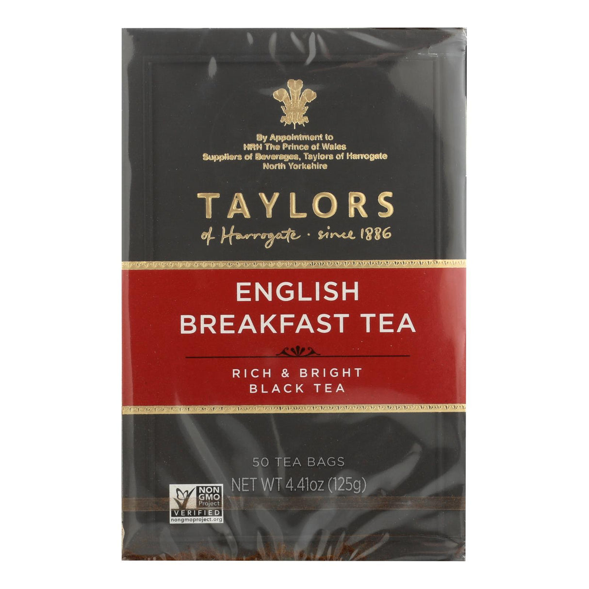 Taylors of Harrogate English Breakfast Tea Bags - 6 x 50 Bags - Cozy Farm