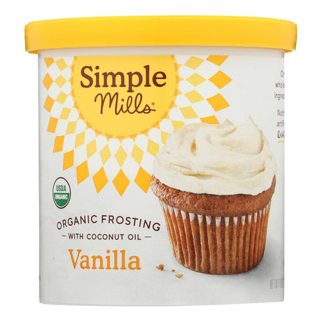 Simple Mills Organic Vanilla Frosting, 6-Pack, 10 Oz. Each - Cozy Farm 