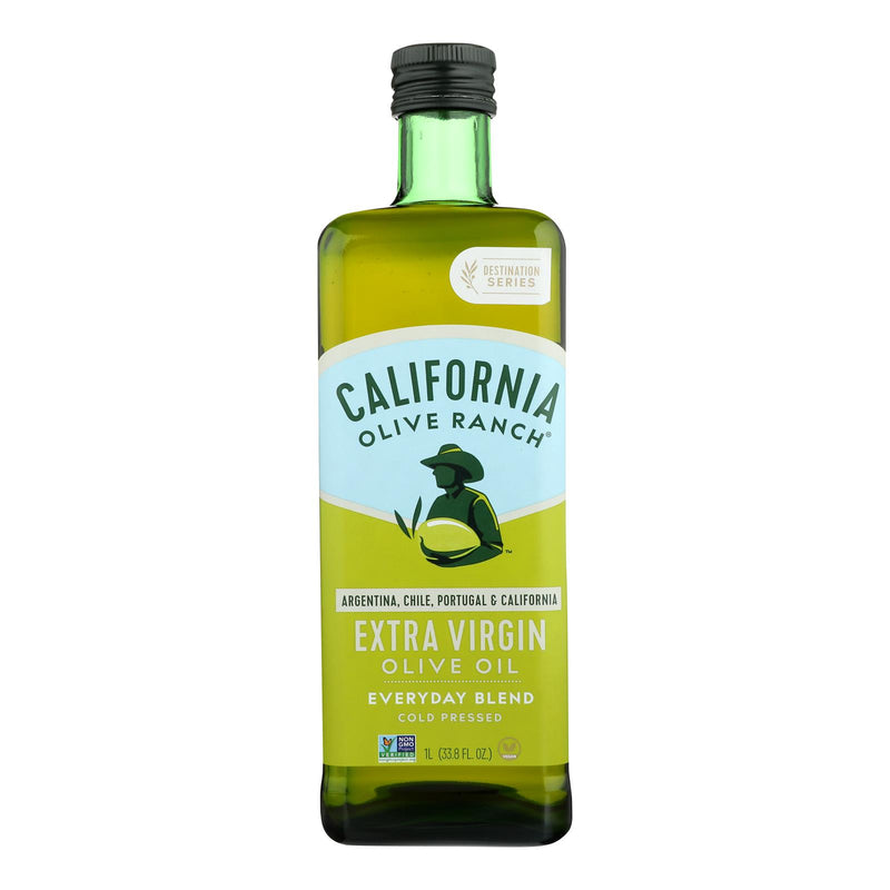 California Olive Ranch Extra Virgin Olive Oil - Case of 6 - 33.8 Fl. Oz. - Cozy Farm 