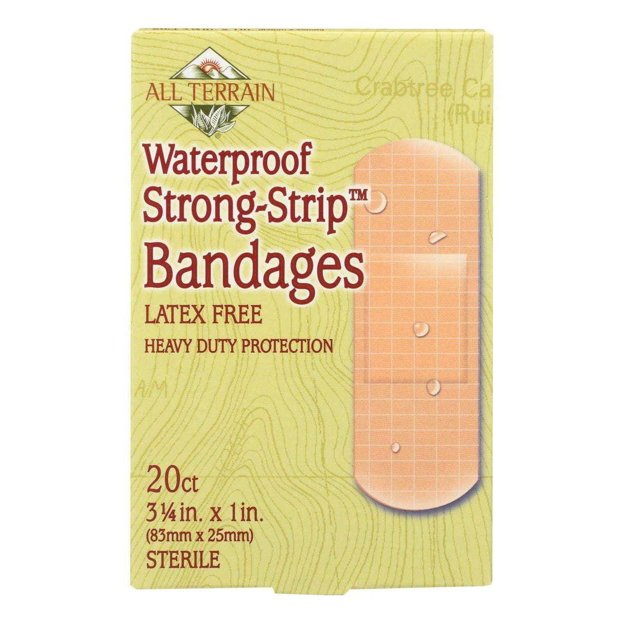 All-Terrain Strong Waterproof Bandages for Unstoppable Adventures (Pack of 20 - 1 Inch) - Cozy Farm