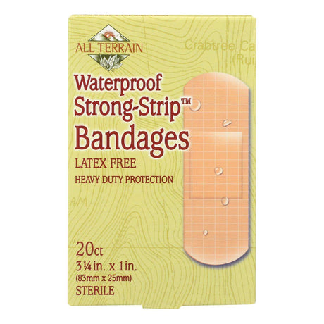 All-Terrain Strong Waterproof Bandages for Unstoppable Adventures (Pack of 20 - 1 Inch) - Cozy Farm 