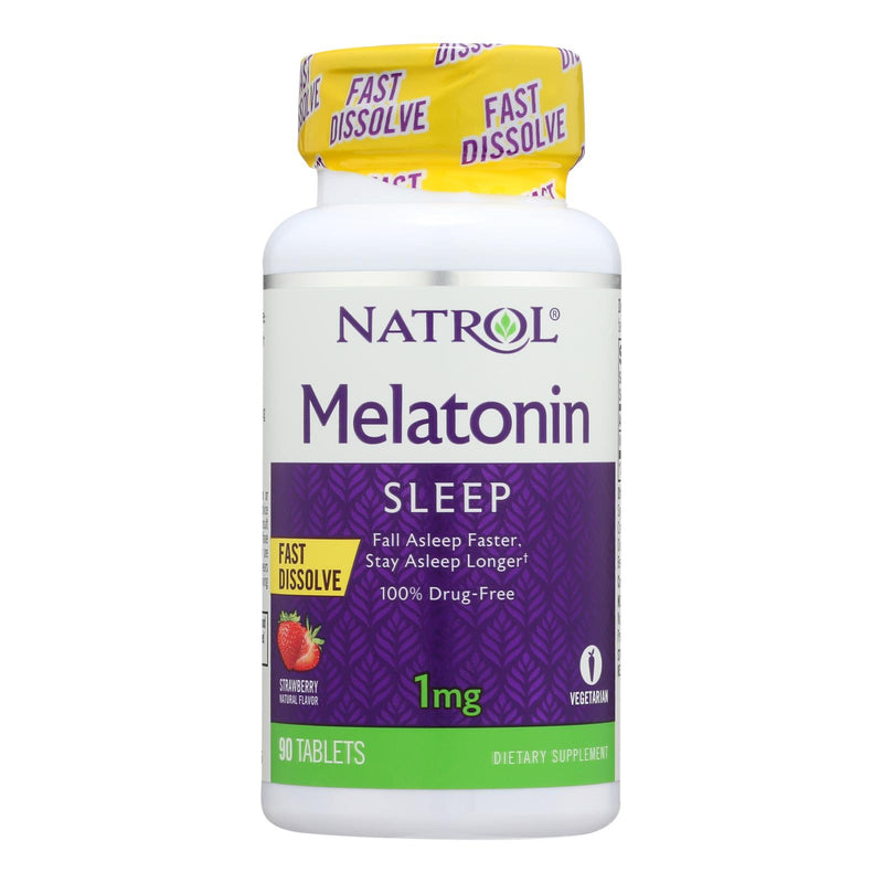 Natrol Fast Dissolving Melatonin 1 Mg, 90 Tablets - Cozy Farm 
