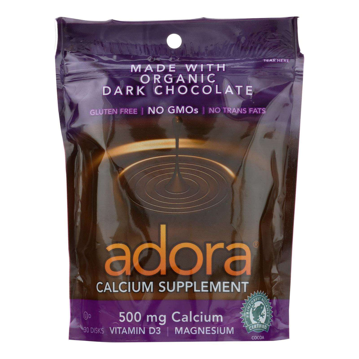 Adora Premium Dark Chocolate Disks (Pack of 30) - Cozy Farm