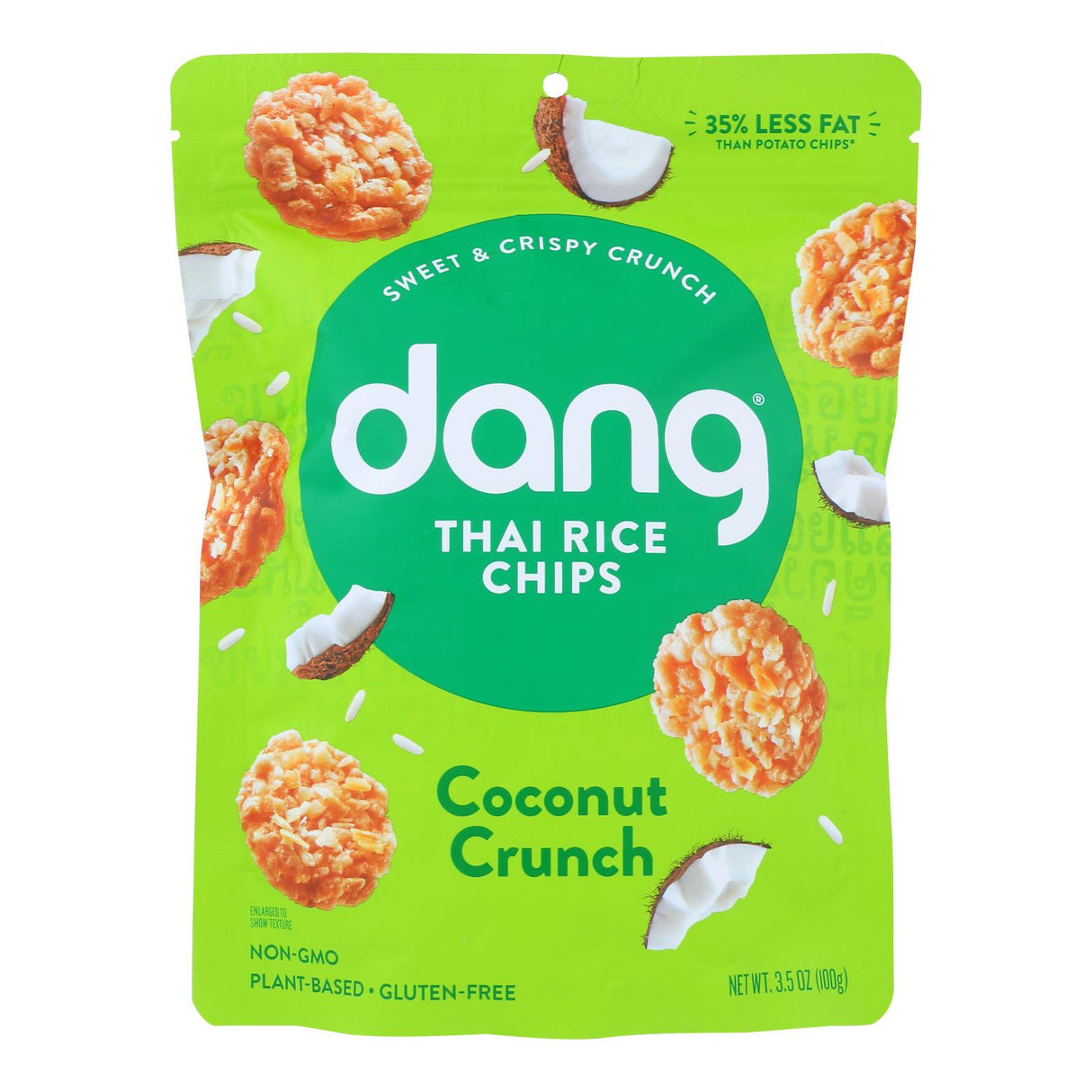 Dang Sweet & Spicy Coconut Sticky Rice Chips 3.50 Oz (Pack of 12) - Cozy Farm