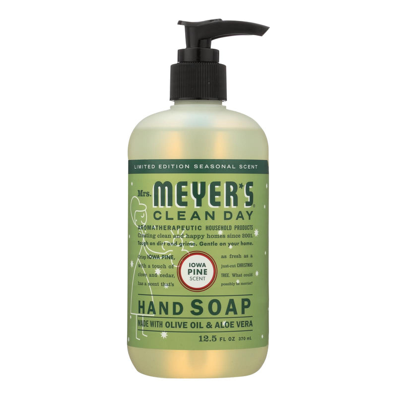 Mrs. Meyer's Clean Day Liquid Hand Soap, Iowa Pine Scent, 6 Pack x 12.5 Fl Oz - Cozy Farm 