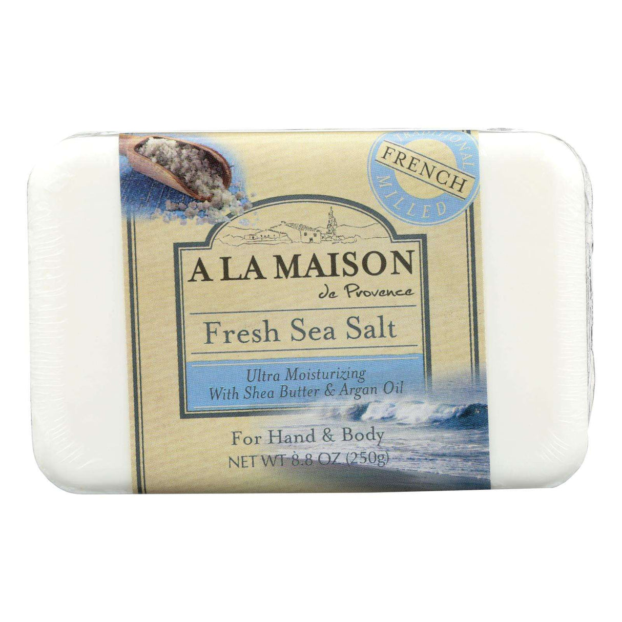 A La Maison Fresh Sea Salt Bar Soap - 8.8 Oz - Cozy Farm