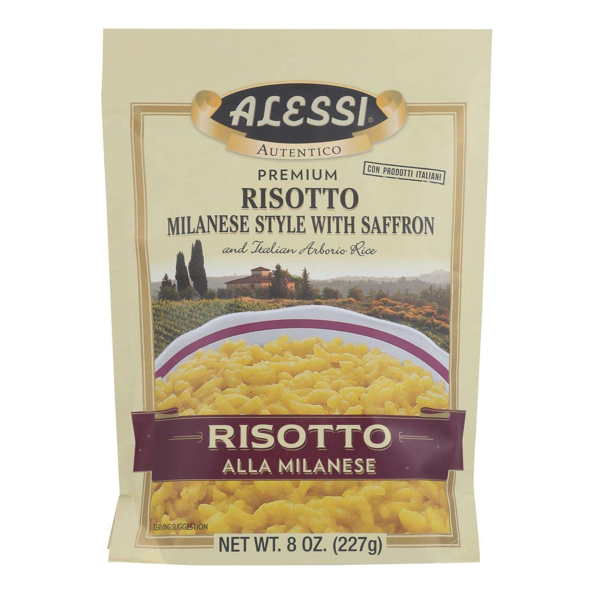 Alessi Risotto Milanese, 8 Oz (6-Pack) - Cozy Farm