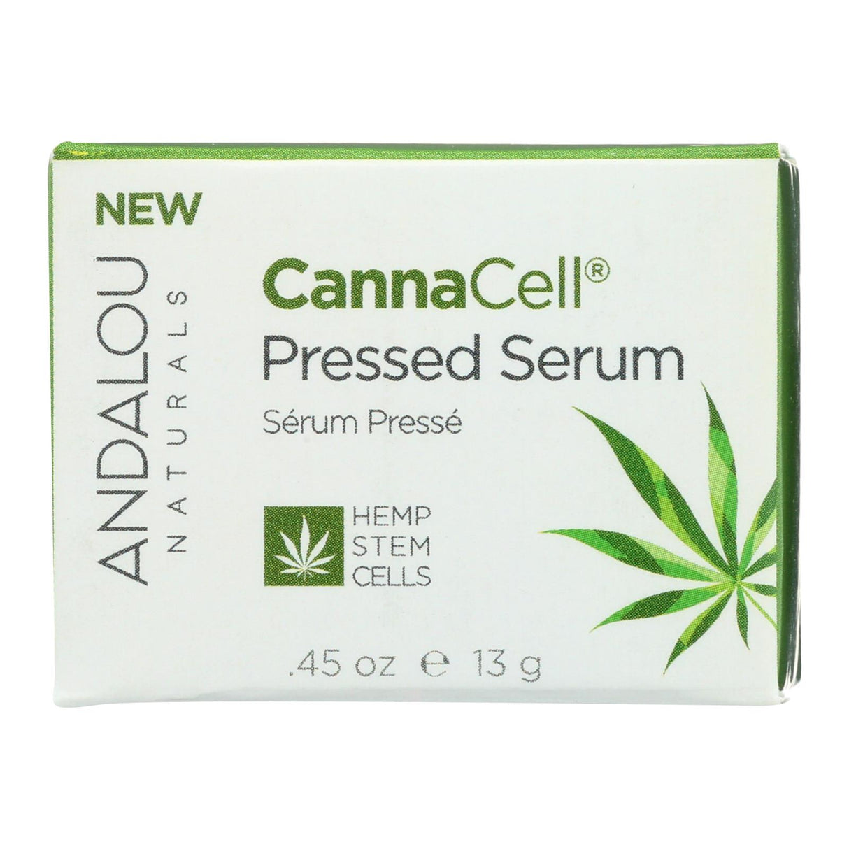 Andalou Naturals Cannacell Pressed Serum - Powerful Antioxidant Formula - 0.45 Oz - Cozy Farm