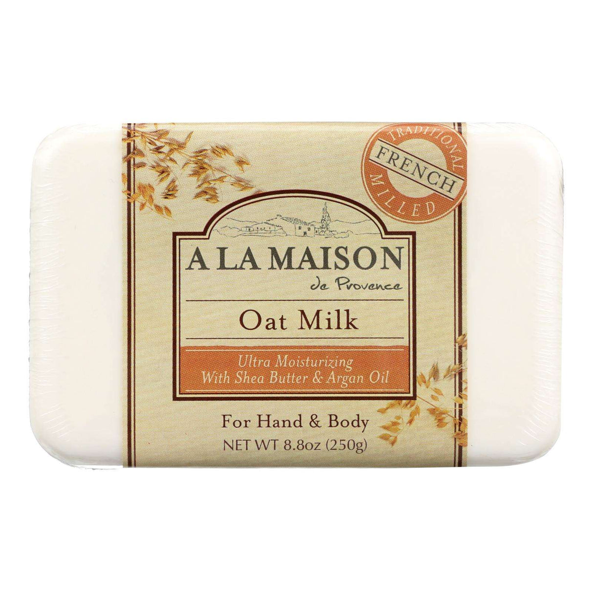 A La Maison Oat Milk Infused Bar Soap (8.8 Oz.) - Cozy Farm
