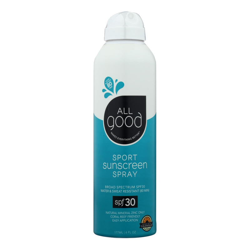 Elemental Herbs Ag Sunscreen SPF 30 Sport Spray, 6 Fl Oz - Cozy Farm 