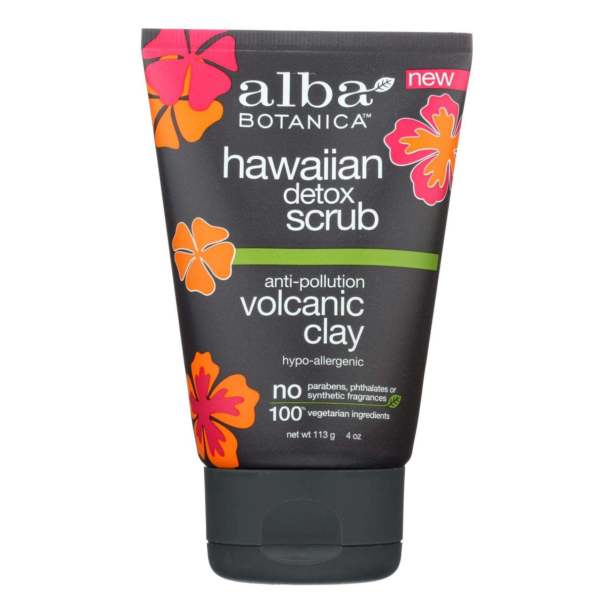 Alba Botanica Hawaiian Detox Scrub, 4 Oz - Cozy Farm