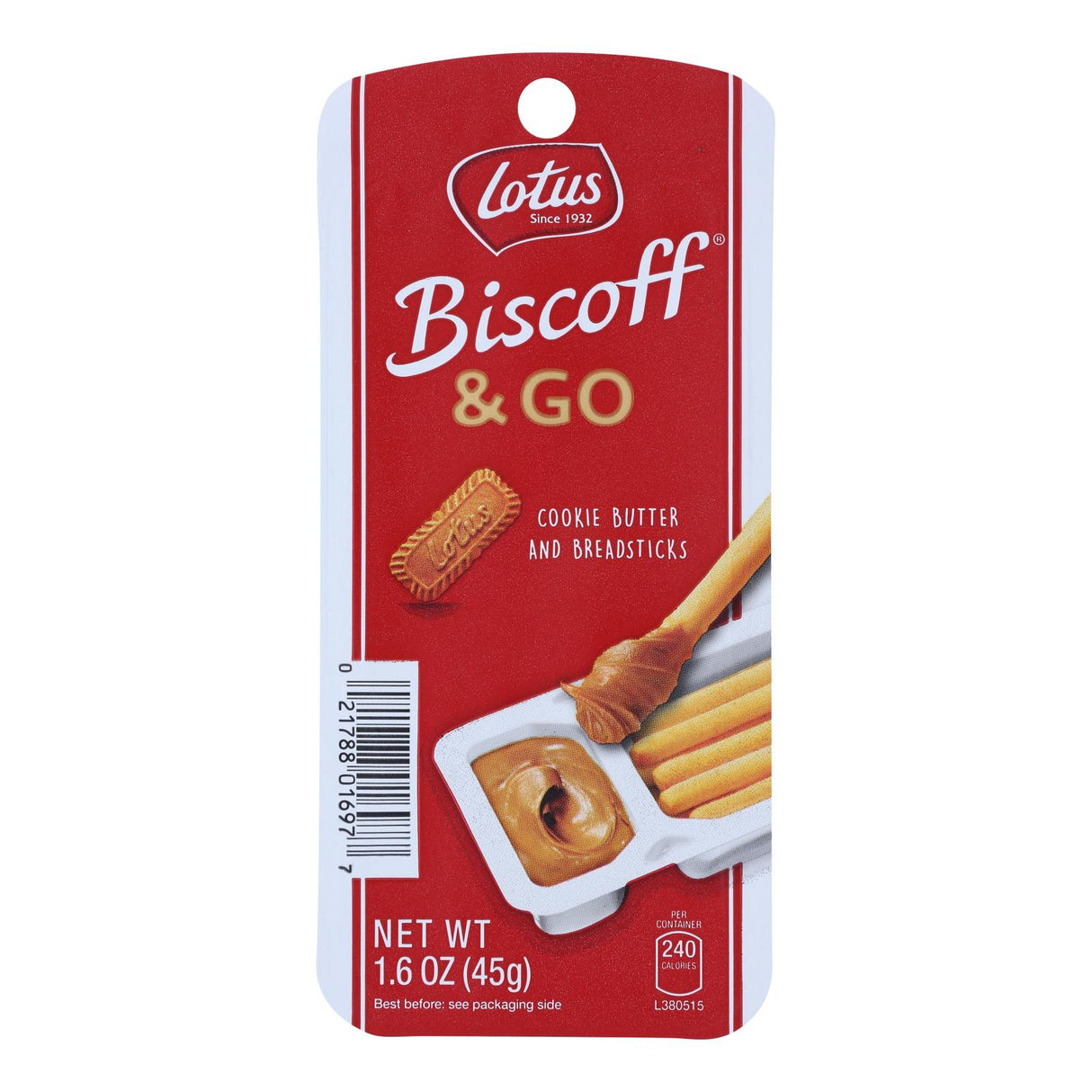 Biscoff Snack Pack Cookie Butter Breadsticks (Pack of 8 - 1.6 Oz.) - Cozy Farm