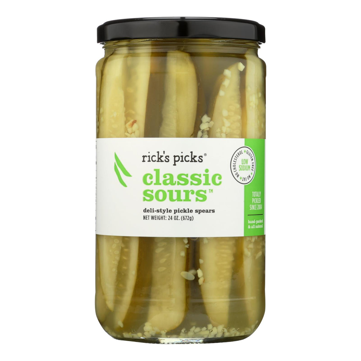 Rick's Picks Classic Sours Pickles - 6 Pack - 24 oz. Jars - Cozy Farm