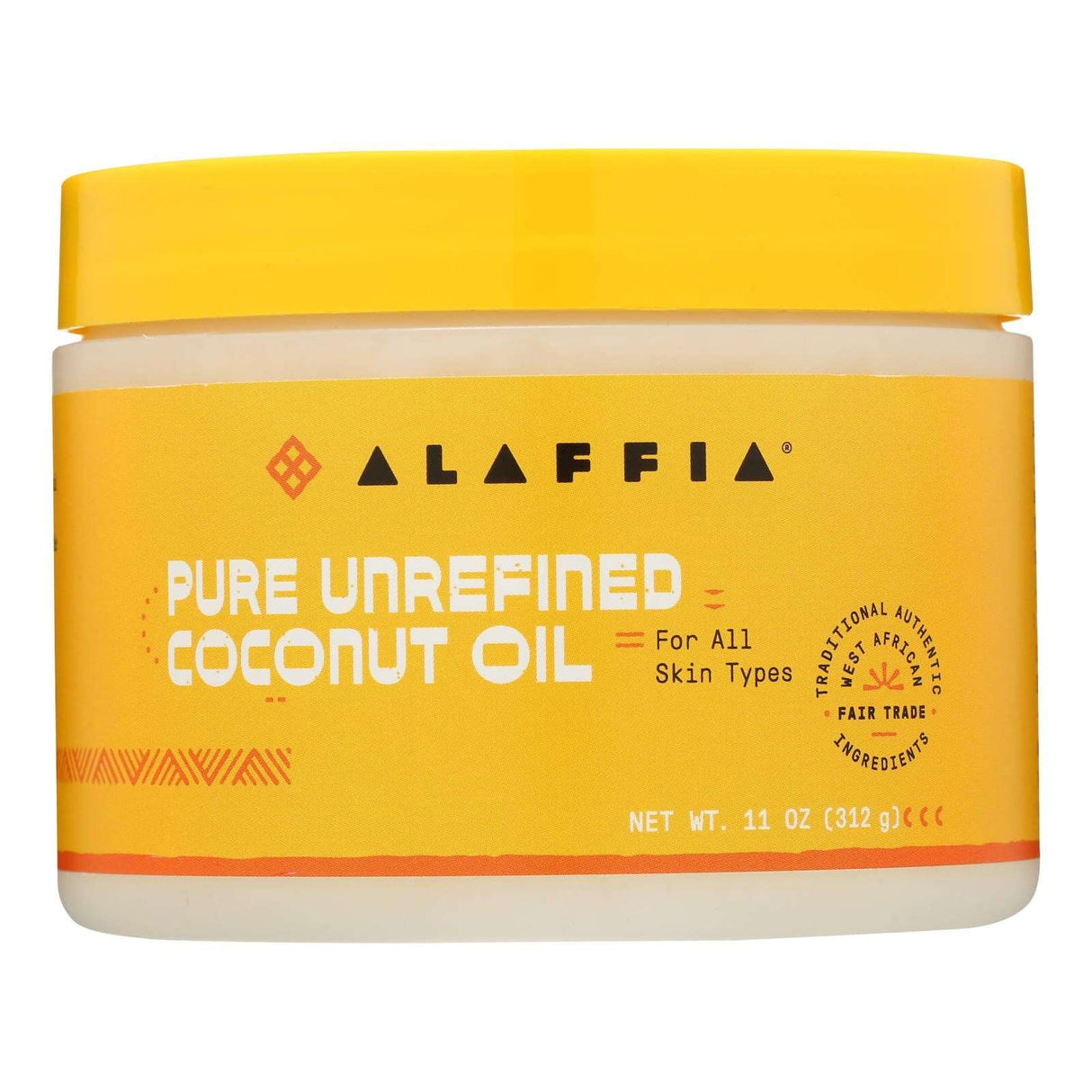 Alaffia Everyday Coconut Oil for Nourishing Hair and Radiant Skin (11 Fl Oz) - Cozy Farm