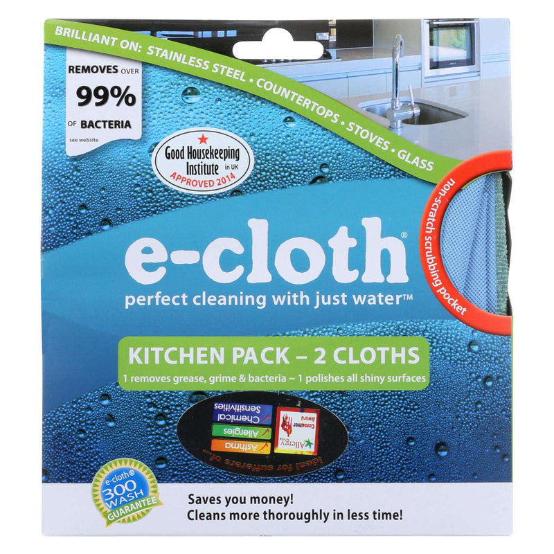 E-Cloth Kitchen Cleaning Cloths (Pack of 2) - Cozy Farm 