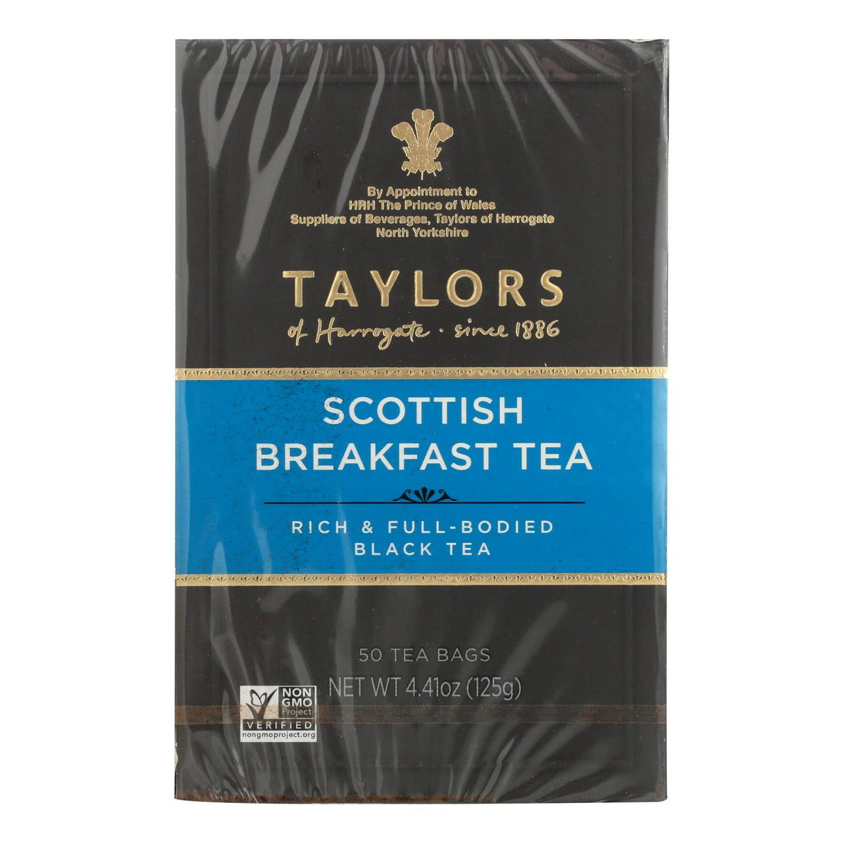 Taylors of Harrogate Scottish Breakfast Tea Bags (50 Bags - Pack of 6) - Cozy Farm
