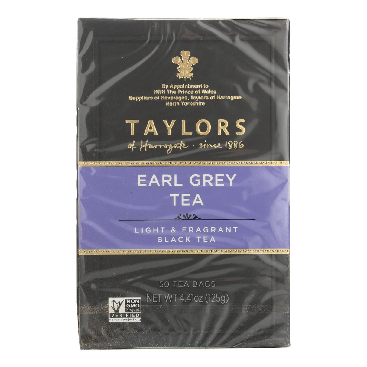 Taylors of Harrogate Earl Grey Tea Bags (Pack of 6 - 50 Count) - Cozy Farm