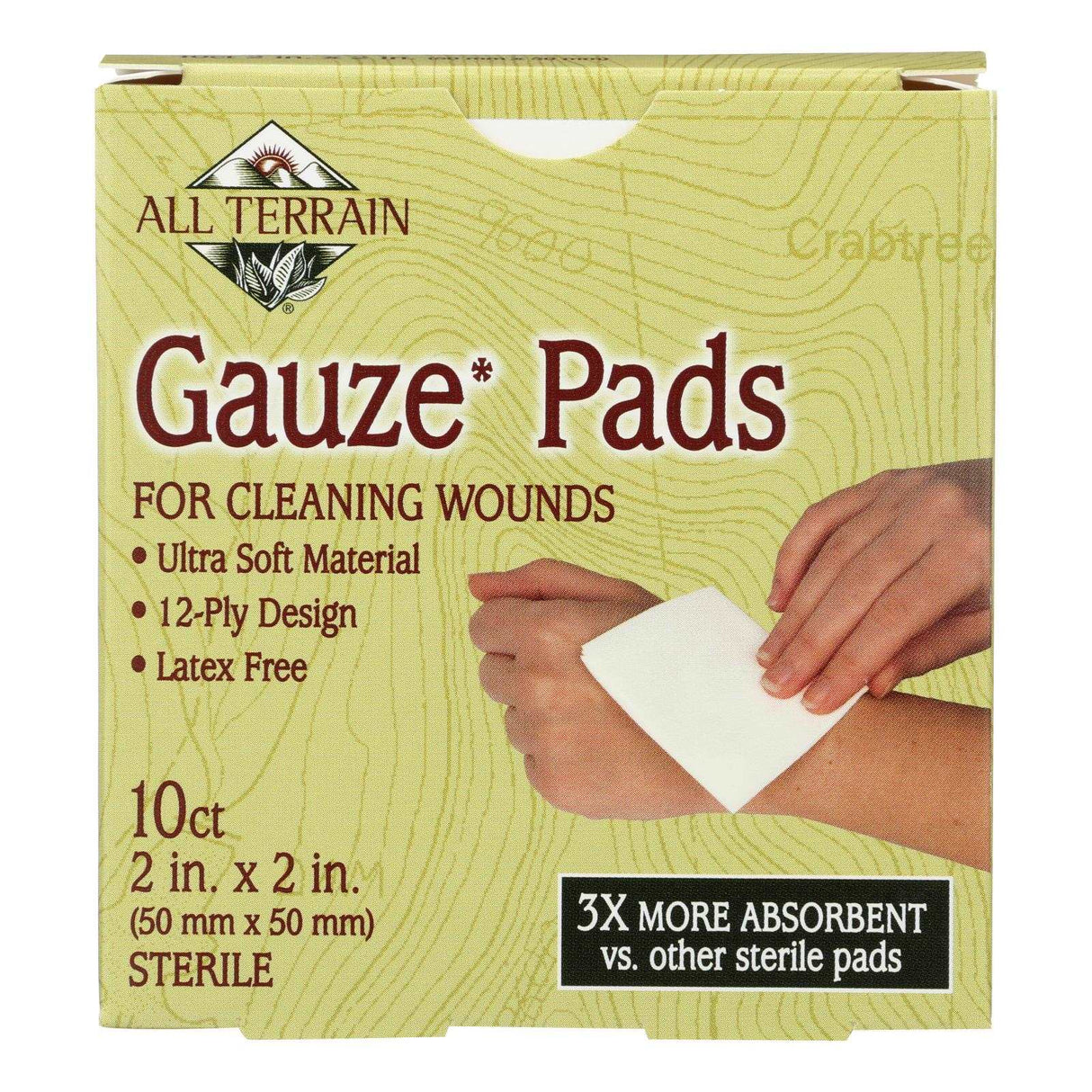 All-Terrain Gauze Pads: Latex-Free, 10-Pack - Cozy Farm