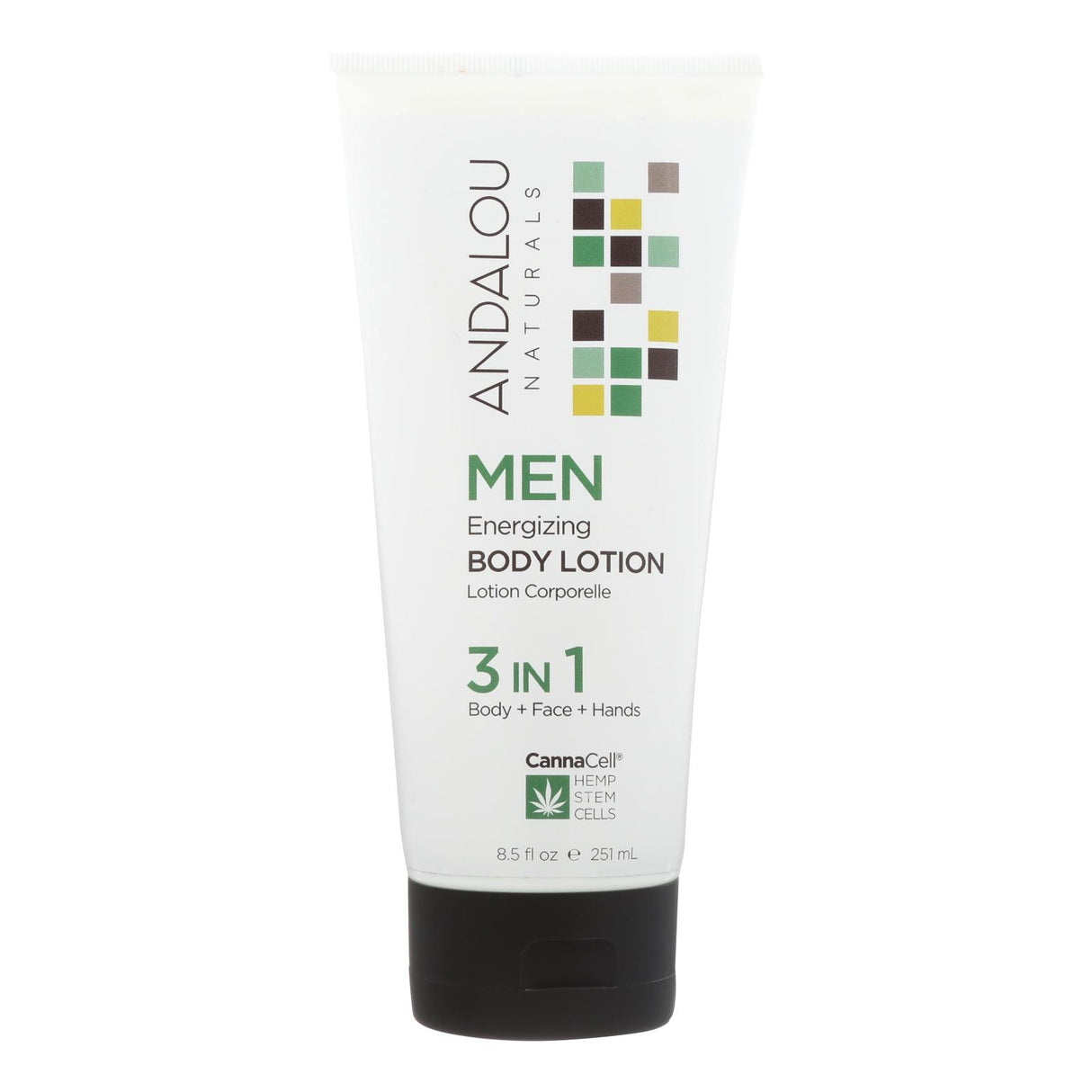 Andalou Naturals Men's Energizing Body Lotion - 8.5 Fl Oz - Cozy Farm