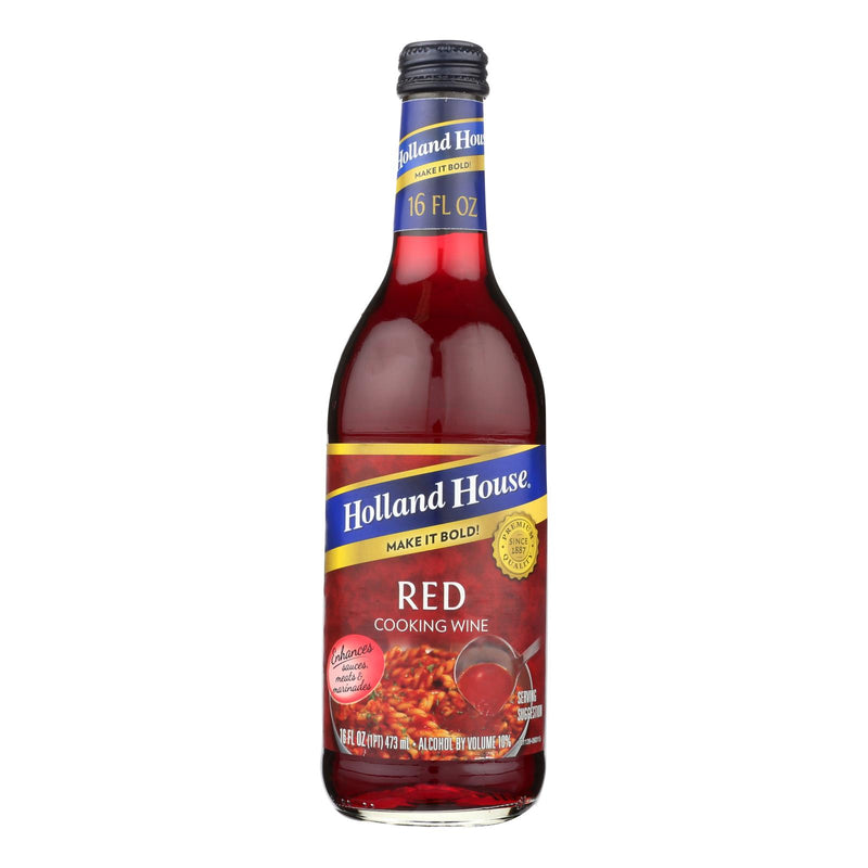 Holland House Red Cooking Wine - 16 Oz, Case of 12 - Cozy Farm 