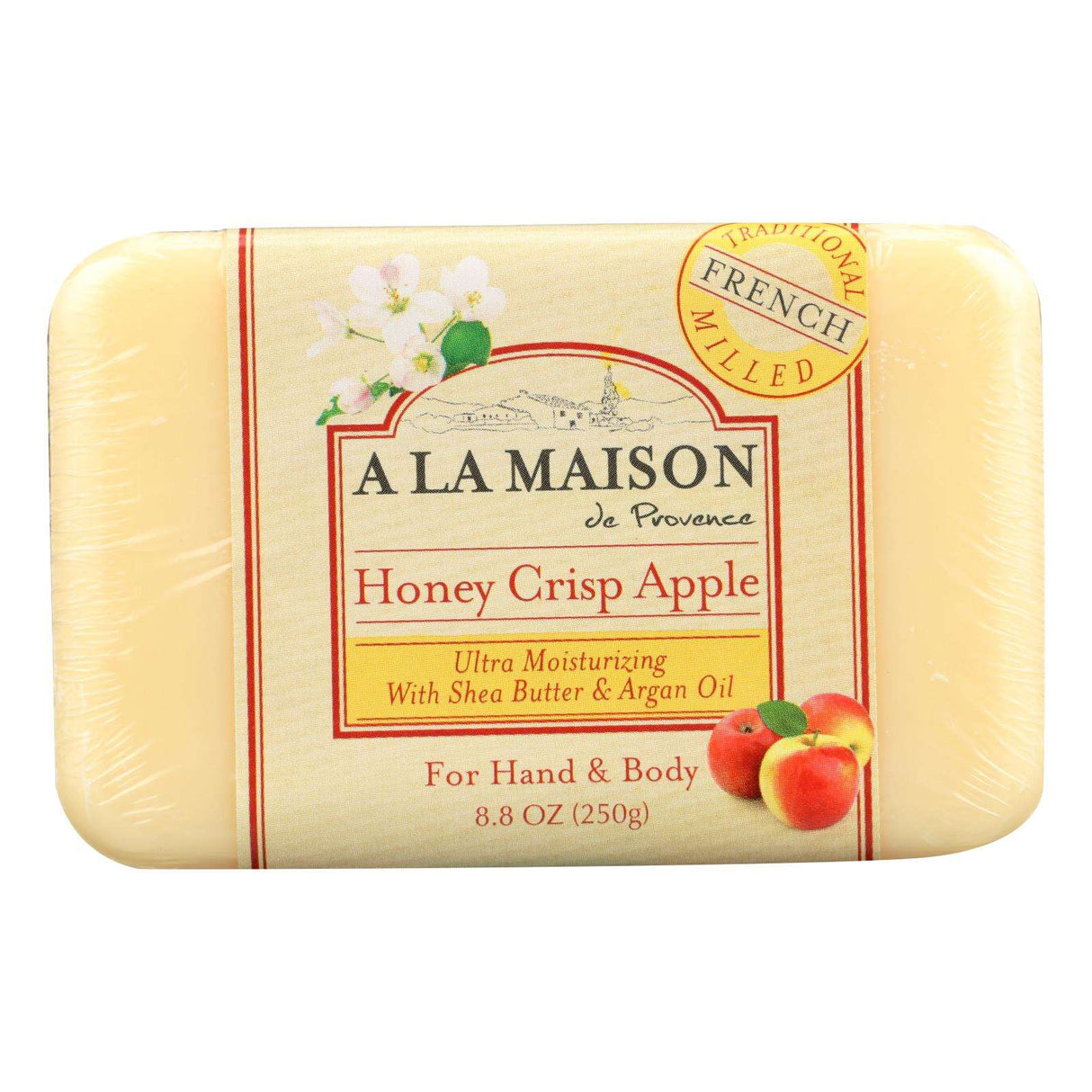 A La Maison Honey Crisp Apple Bar Soap (8.8 Oz.) - Cozy Farm