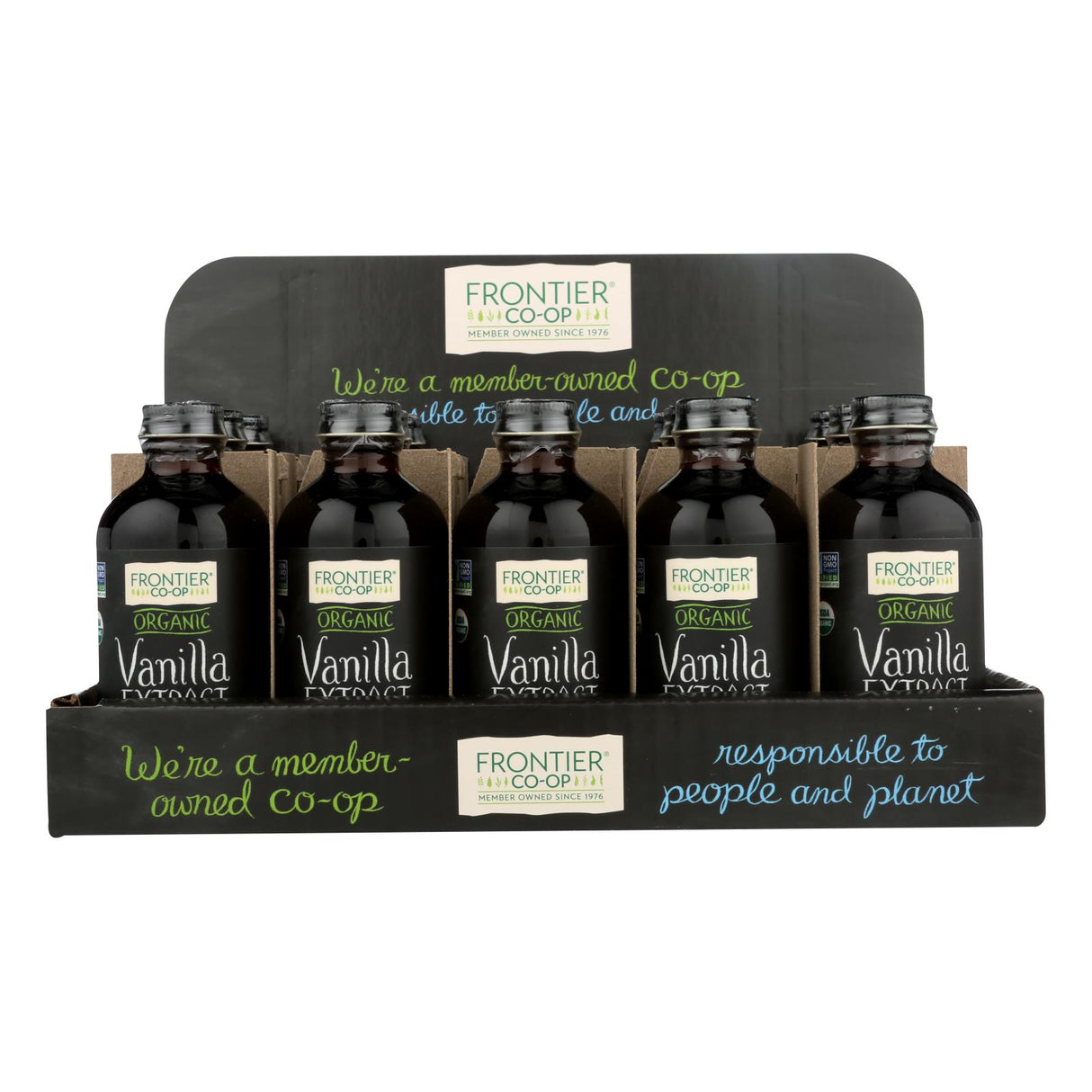Frontier Herb Organic Holiday Vanilla, 4 Oz. (Pack of 15) - Cozy Farm
